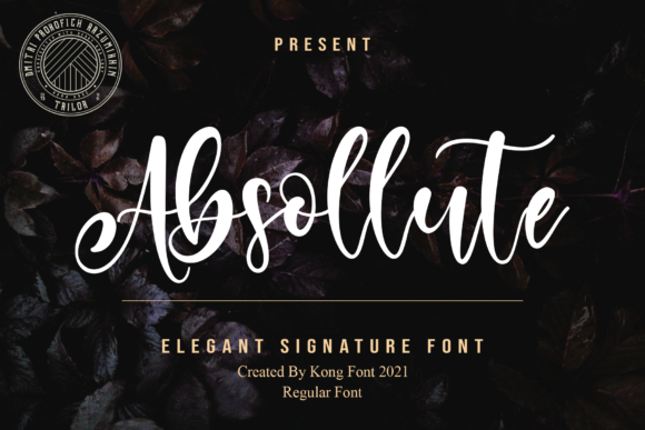 Absollute Handwritten Script Font for Crafters