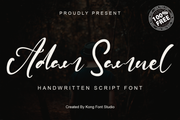 Adam Samuel Script Font for Handmade Invitations & Printables