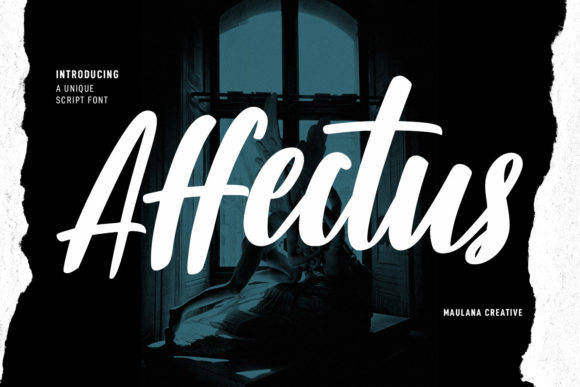 Affectus: A Fancy Yet Relaxed Script Handwritten Font for Modern Brands