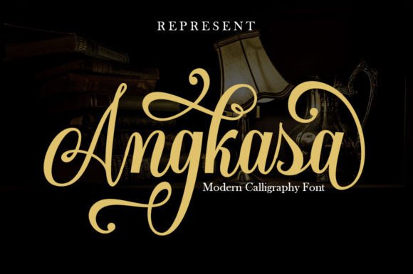 Angkasa: A Vintage Script Handwritten Font for Digital Branding