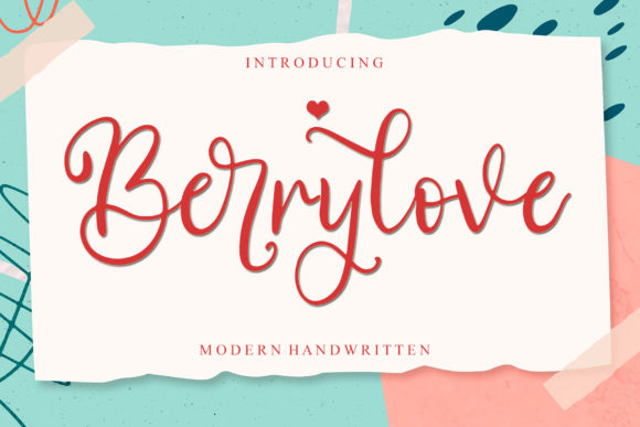 Berrylove Script Font for Digital Branding