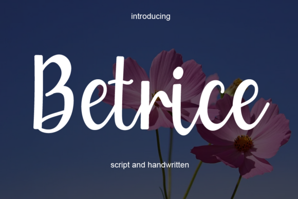 Betrice Script Font for Elegant Digital Branding
