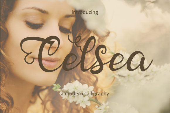 Celsea Script Font for Luxury Digital Branding