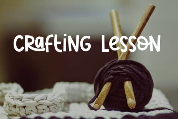 Crafting Lesson: A Playful Script Font for Editorial Design