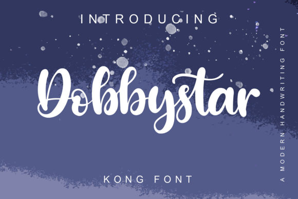 Dobbystar Font: A Playful Script for Crafters & Designers