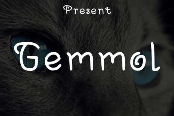 Gemmol: A Modern Script Typeface for Elegant Editorial Design