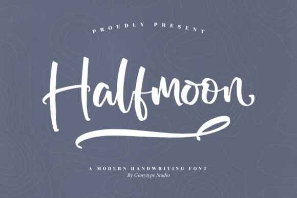 Halfmoon Script Font for Delicate Branding Projects