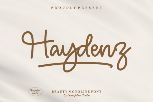 Haydenz Script Font for Polished Branding