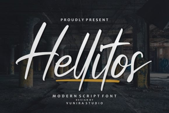 Hellitos: A Modern Script Handwritten Font for Elegant Design