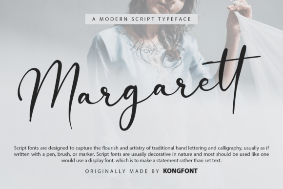 Margarett Font: A Playful Script for Handmade Labels & Printables