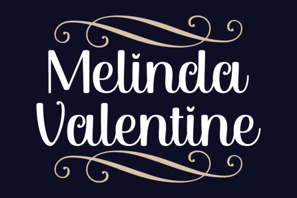 Melinda Valentine Script Font for Elegant Campaign Design