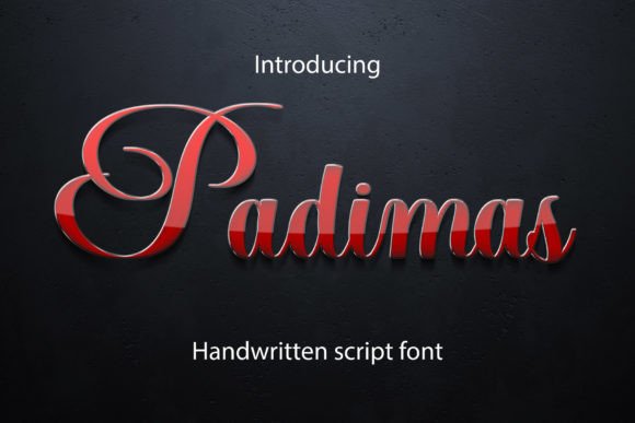 Padimas: A Modern Script Font for Real Branding Moments