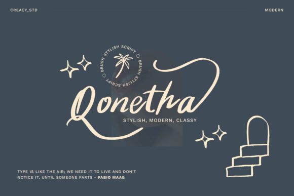 Qonetha: A Sophisticated Script Handwritten Font for Elegant Branding