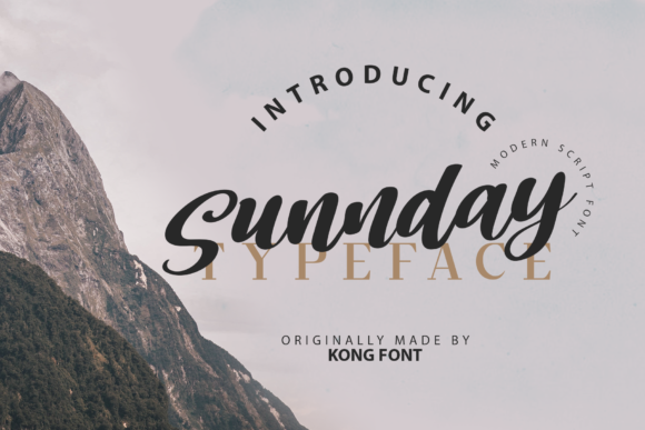 Sunnday Font: A Playful Handwritten Script for Makers