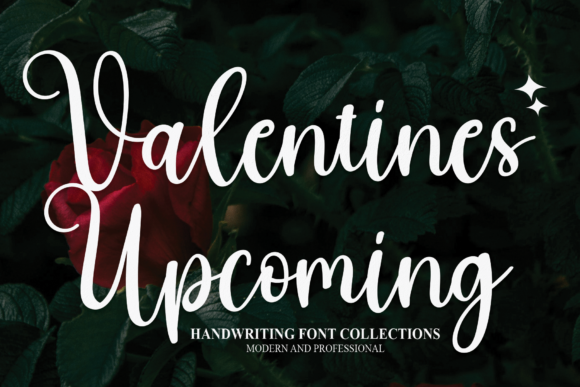 Valentines Upcoming Script Font for Elegant Branding