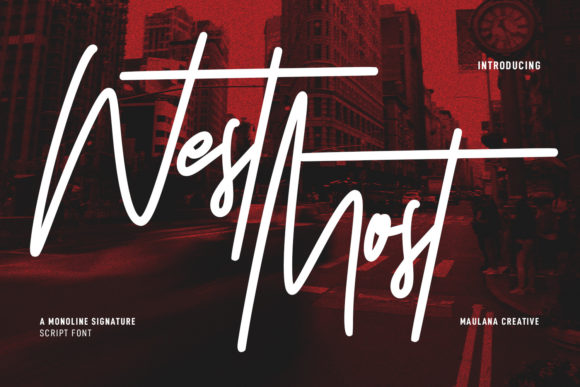 West Most: A Friendly Script Handwritten Font for Real Branding