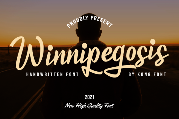 Winnipegosis Handwritten Script Font for Digital Design